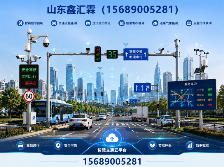 淄博信号杆展示图